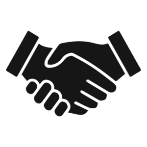 Freundschaft, Handshake Symbol
